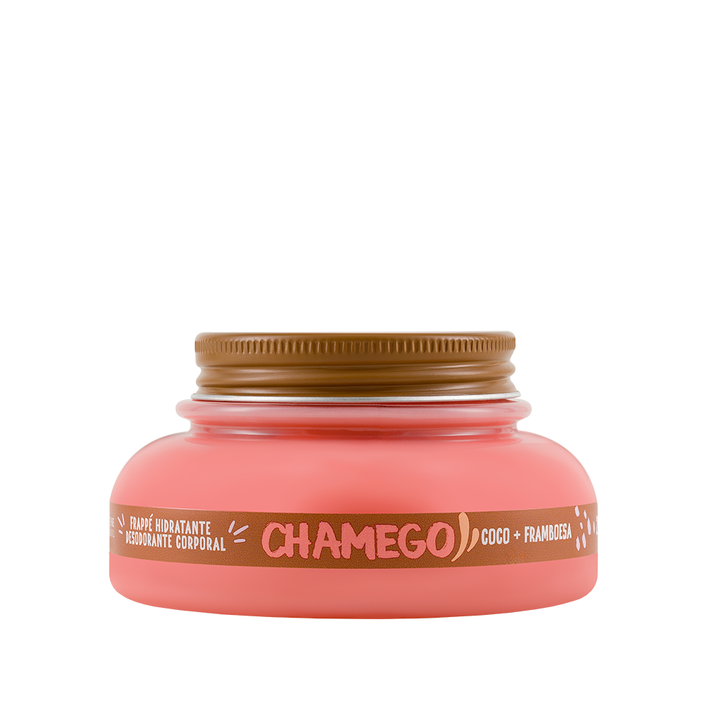 Frapp&eacute; Hidratante Desodorante Corporal Chamego 200mL, ,  large